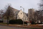 1916 WAUWATOSA AVE, a Late Gothic Revival church, built in Wauwatosa, Wisconsin in 1953.