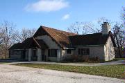 MILWAUKEE RIVER PARKWAY IN KLETZSCH PARK, a Rustic Style park shelter/building, built in Glendale, Wisconsin in 1936.