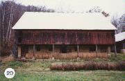 1809 Risch Valley Rd, a Astylistic Utilitarian Building barn, built in Alma, Wisconsin in .