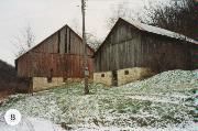 1809 Risch Valley Rd, a Astylistic Utilitarian Building barn, built in Alma, Wisconsin in .
