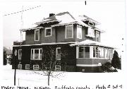 N 102 LINCOLN AVE, a American Foursquare house, built in Nelson, Wisconsin in 1919.