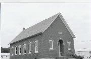 S2053 COUNTY HIGHWAY E, a Front Gabled school-one to six room, built in Waumandee, Wisconsin in 1902.