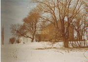 628 N PORT WASHINGTON RD, a Greek Revival house, built in Grafton, Wisconsin in 1874.