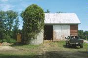 W7808 County Road V, a Astylistic Utilitarian Building barn, built in Lake Mills, Wisconsin in 1890.