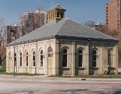 1701 N LINCOLN MEMORIAL DR, a Romanesque Revival public utility/power plant/sewage/water, built in Milwaukee, Wisconsin in 1888.