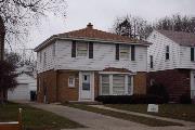 5973 N BAY RIDGE AVE, a American Foursquare house, built in Whitefish Bay, Wisconsin in 1950.