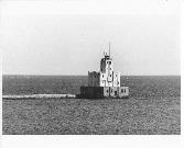 Milwaukee Breakwater Light, a Structure.