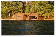 49135 LAKE OWEN DR, a Astylistic Utilitarian Building boat house, built in Drummond, Wisconsin in 1933.