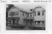 1828-1830 Parmenter St, a Queen Anne house, built in Middleton, Wisconsin in 1868.