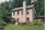 3400 TALLY HO LN, a Greek Revival house, built in Shorewood Hills, Wisconsin in 1854.