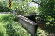 S 92ND ST OVER WHITNALL PARK CREEK - ROOT RIVER PARKWAY, a NA (unknown or not a building) concrete bridge, built in Hales Corners, Wisconsin in 1990.