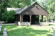 PICNIC AREA 8 BETWEEN US HIGHWAY 45 & BOERNER DR - ROOT RIVER PARKWAY PICNIC AREA 8 BETWEEN US HIGHWAY 45 & BOERNER DR - ROOT RIVER PARKWAY, a Other Vernacular park shelter/building, built in Hales Corners, Wisconsin in 1940.