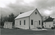 GRAVEL DEAD END RD OFF OLD COUNTY HIGHWAY M, a Front Gabled city/town/village hall/auditorium, built in Trade Lake, Wisconsin in 1890.