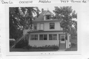 7457 Terrace Ave, a Queen Anne house, built in Middleton, Wisconsin in 1908.