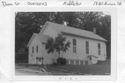 1720 Aurora St, a Front Gabled house of worship, built in Middleton, Wisconsin in 1870.