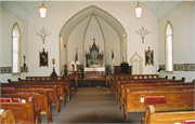 E4198 ST PAUL ROAD, a Early Gothic Revival house of worship, built in La Valle, Wisconsin in 1907.