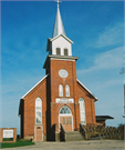 E4198 ST PAUL ROAD, a Early Gothic Revival house of worship, built in La Valle, Wisconsin in 1907.