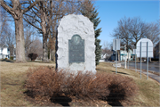 CA113 W ELM ST., a NA (unknown or not a building) monument, built in Lancaster, Wisconsin in 1909.