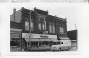 109 S MAIN ST, a Commercial Vernacular large retail building, built in Oregon, Wisconsin in 1899.