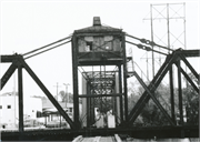 Abandoned Soo Line over the Fox River, a NA (unknown or not a building) bridge, built in Oshkosh, Wisconsin in 1904.