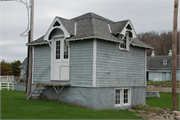 7212 HORSESHOE BAY, a Astylistic Utilitarian Building public utility/power plant/sewage/water, built in Egg Harbor, Wisconsin in 1919.