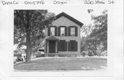 220 STATE ST, a Front Gabled house, built in Oregon, Wisconsin in 1895.