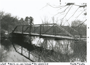 BURNT BRIDGE RD S AS IT CROSSES DUNCAN CREEK, a NA (unknown or not a building) bridge, built in Eagle Point, Wisconsin in 1906.