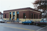 14 E EAU CLAIRE ST, a Art Deco post office, built in Rice Lake, Wisconsin in 1937.