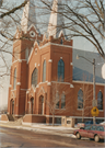 111 W MARSHALL ST, a Early Gothic Revival house of worship, built in Rice Lake, Wisconsin in 1908.