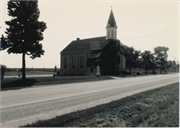 N7311 STATE HIGHWAY 32, a Romanesque Revival house of worship, built in Herman, Wisconsin in 1884.