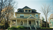 615 ST LAWRENCE AVE, a Queen Anne house, built in Janesville, Wisconsin in 1891.