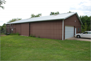W5539 and W5565 County Rd MM, a Astylistic Utilitarian Building barn, built in Shelby, Wisconsin in 1988.