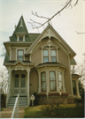 612 E MAIN ST, a Early Gothic Revival house, built in Reedsburg, Wisconsin in 1878.