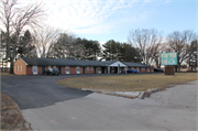 4544 E US HWY 14, a Colonial Revival/Georgian Revival lodging-hotel, built in Harmony, Wisconsin in 1961.