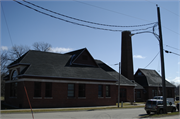 555 RIVER ST, a Queen Anne public utility/power plant/sewage/water, built in Janesville, Wisconsin in 1887.
