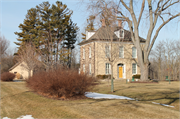 224 Mill Rd, a Italianate house, built in Manitowoc Rapids, Wisconsin in 1868.