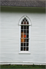 6757 COUNTY HIGHWAY P, E SIDE, .6 MILE N OF DRY DOG RD, a Early Gothic Revival house of worship, built in Pulaski, Wisconsin in 1874.