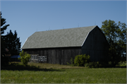 W8532 CTH B, a Astylistic Utilitarian Building barn, built in Neva, Wisconsin in 1900.