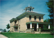 W1420 STATE HIGHWAY 59, a Italianate house, built in Palmyra, Wisconsin in 1860.