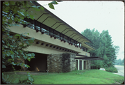 5607 CTH C, a Usonian restaurant, built in Wyoming, Wisconsin in 1967.