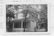 END OF W 1ST AVE AT N POINT INTO LAKE NEBAGAMON IN CENTER OF CAMP NEBAGAMON, a American Foursquare house, built in Lake Nebagamon, Wisconsin in 1898.