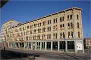 143 W ST PAUL AVE ( aka 305-333 N PLANKINTON AVE OR 155 W ST PAUL AVE), a Italianate large retail building, built in Milwaukee, Wisconsin in 1875.