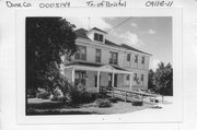 1905 COUNTY HIGHWAY V, a American Foursquare religious residence, built in Bristol, Wisconsin in 1905.