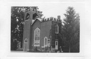 1022 BLUE MOUNDS ST, a Early Gothic Revival house of worship, built in Black Earth, Wisconsin in 1914.
