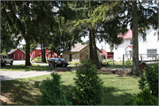 N476 Riverview Rd., a Front Gabled house, built in Sherman, Wisconsin in 1840.