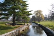 LEONARD-LEOTA PARK, a Rustic Style natural feature, built in Evansville, Wisconsin in 1933.