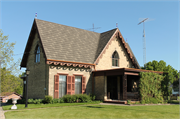 1325 WESTERN AVE, a Early Gothic Revival house, built in Watertown, Wisconsin in 1856.