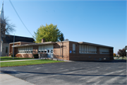699 MILWAUKEE ST, a Contemporary school – elem/middle/jr high/high, built in Lomira, Wisconsin in 1955.