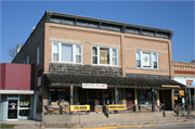 110 - 114 MADISON, a Commercial Vernacular large retail building, built in Walworth, Wisconsin in 1904.