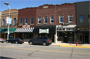 112 Front Street, a Commercial Vernacular, built in Beaver Dam, Wisconsin in 1910.